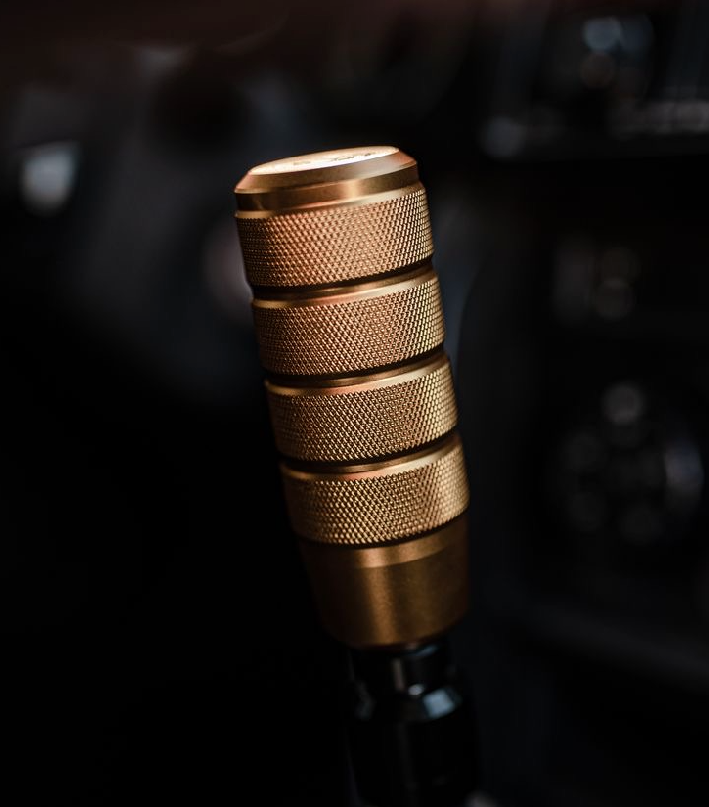 "The Haruna" Shift Knob - Gold