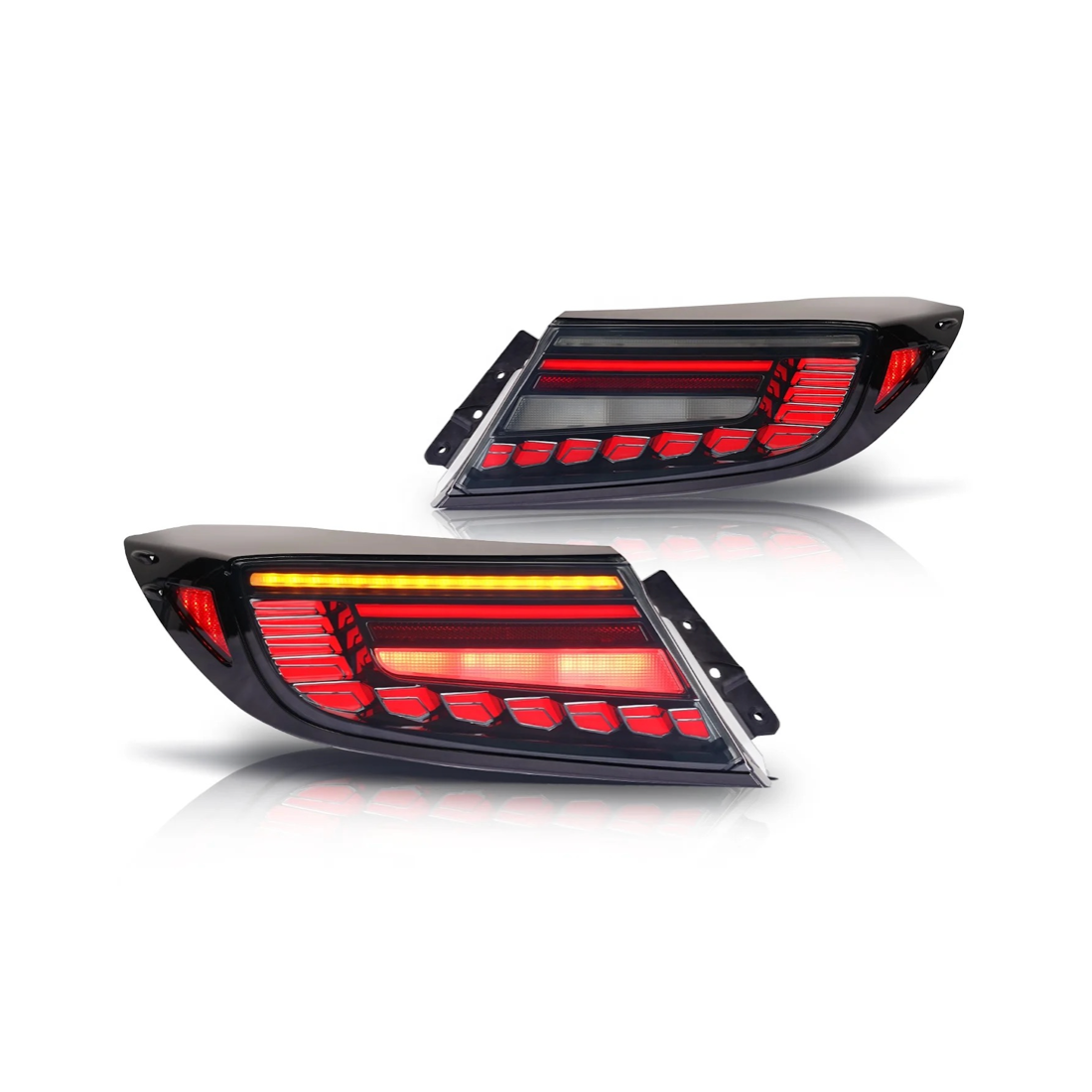 Dragon Scales Sequential Taillights - Smoked - GR86 & BRZ