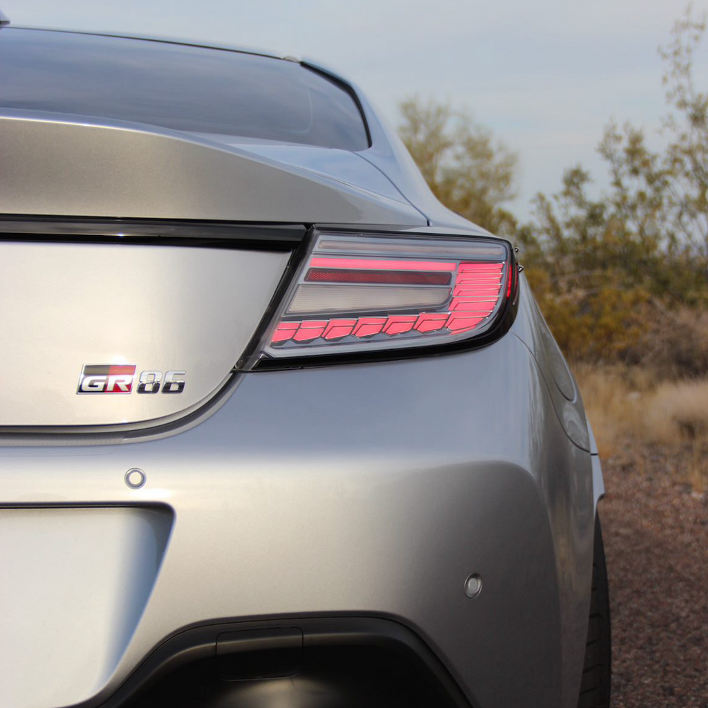 Dragon Scales Sequential Taillights - Clear - GR86 & BRZ