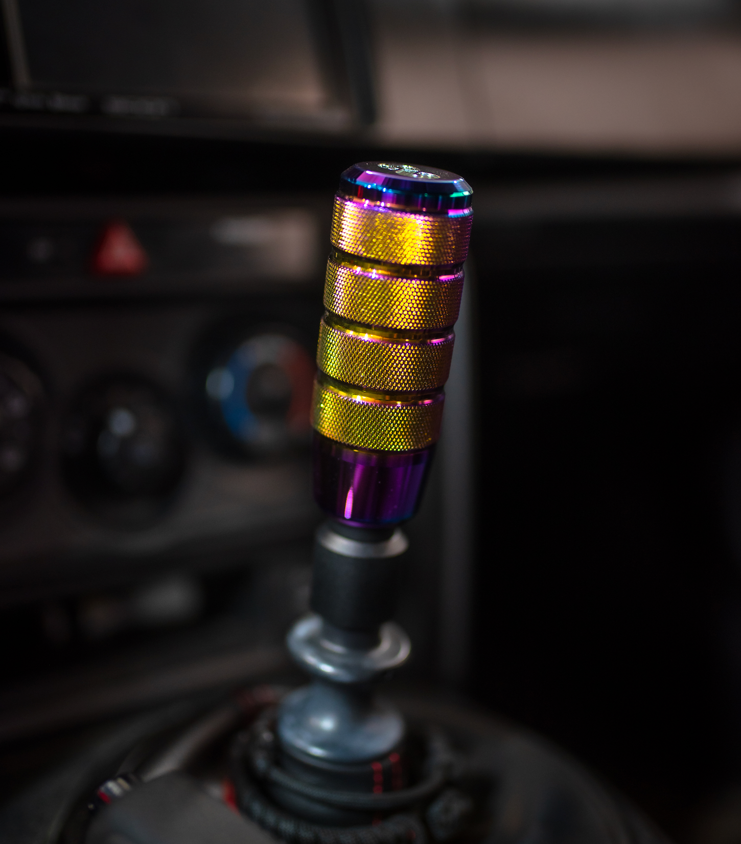 "The Haruna" Shift Knob - Oil Spill